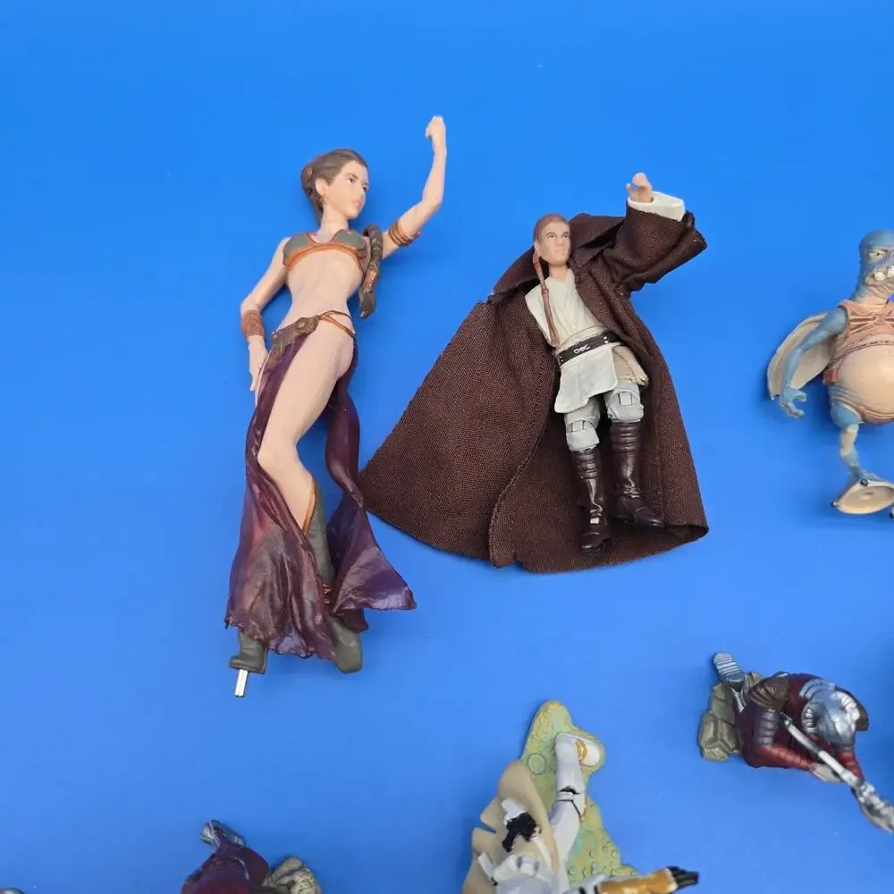 Star Wars Unleashed Figure Lot Mixed Clones Wookiees Battle Diorama Pieces
